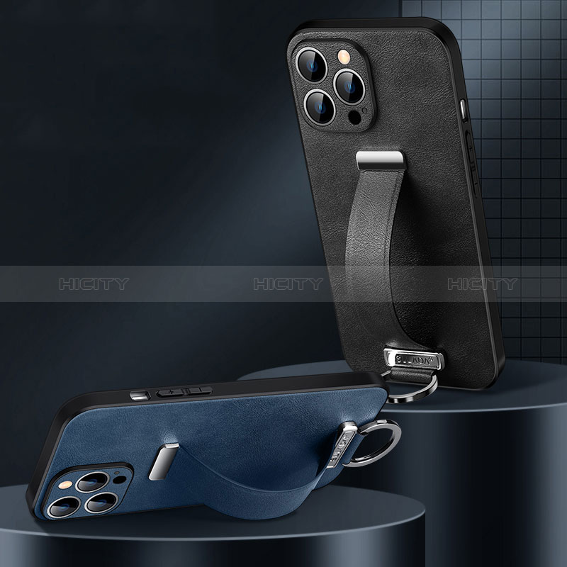 Funda Lujo Cuero Carcasa LD1 para Apple iPhone 15 Pro Max