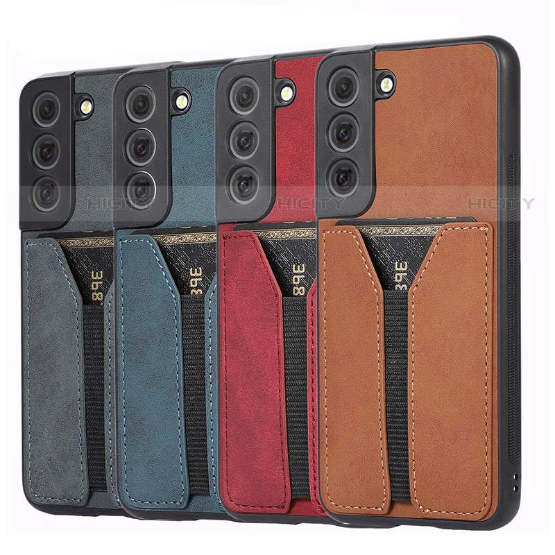 Funda Lujo Cuero Carcasa M02T para Samsung Galaxy S21 Plus 5G