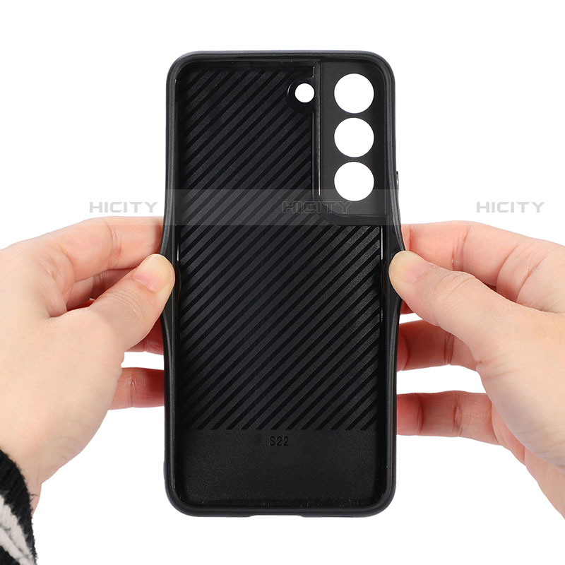 Funda Lujo Cuero Carcasa M03T para Samsung Galaxy S21 Plus 5G