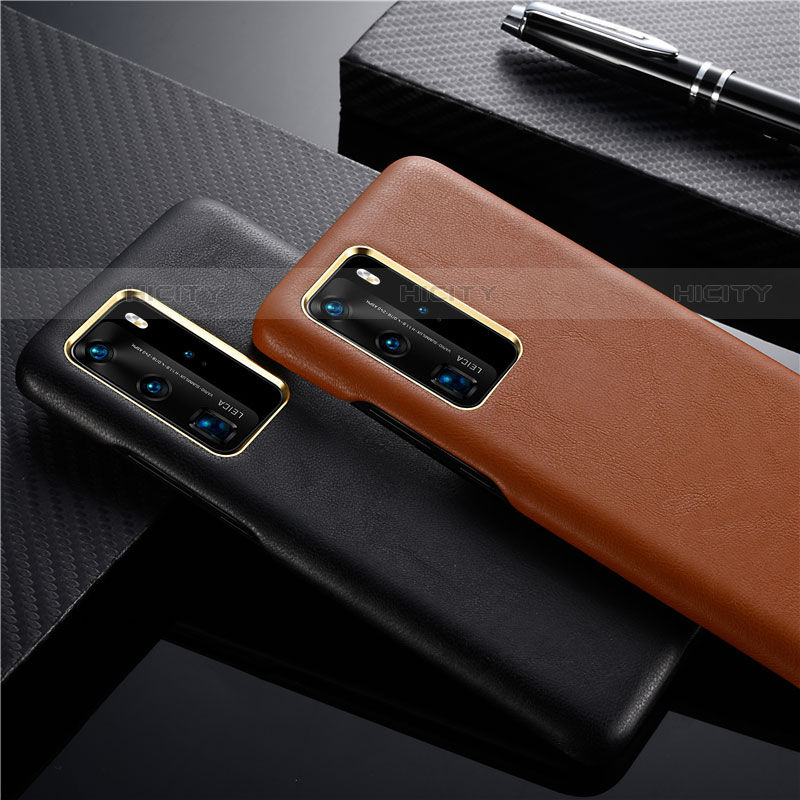 Funda Lujo Cuero Carcasa N05 para Huawei P40 Pro