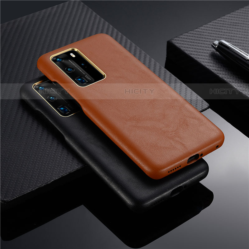 Funda Lujo Cuero Carcasa N05 para Huawei P40 Pro