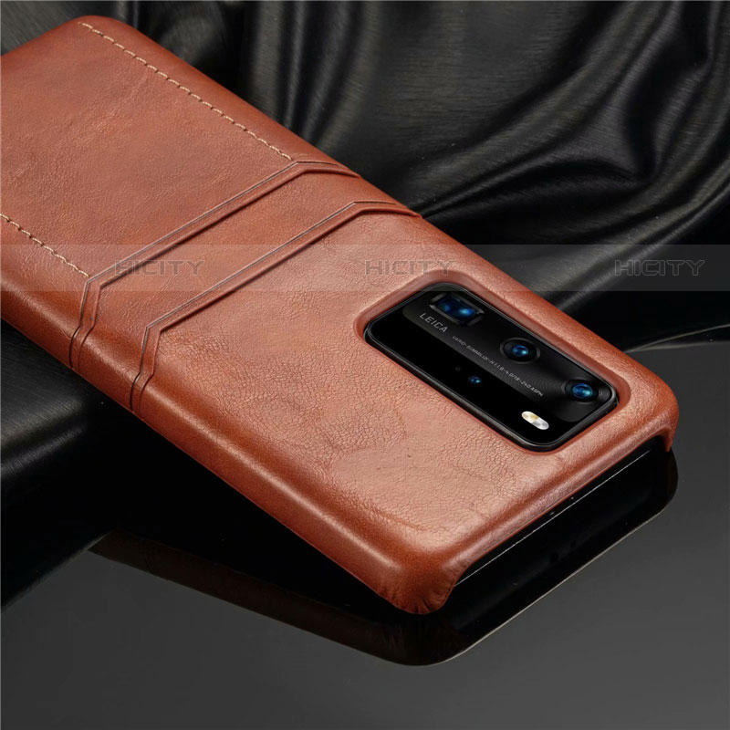 Funda Lujo Cuero Carcasa N06 para Huawei P40 Pro