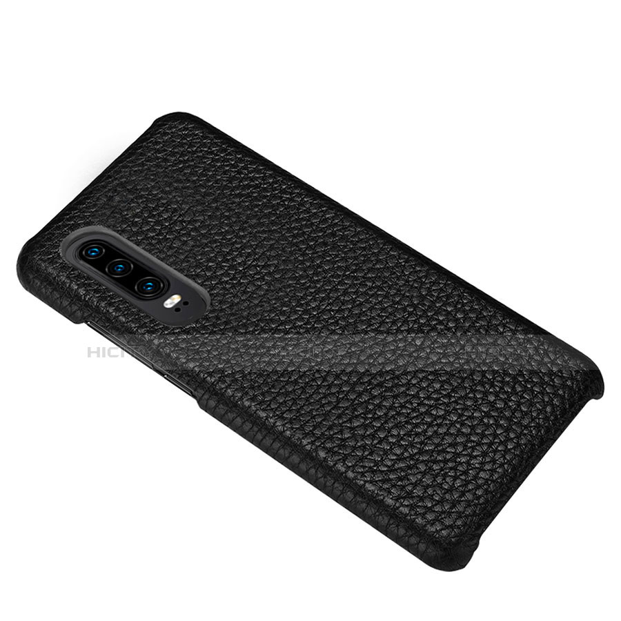 Funda Lujo Cuero Carcasa P01 para Huawei P30