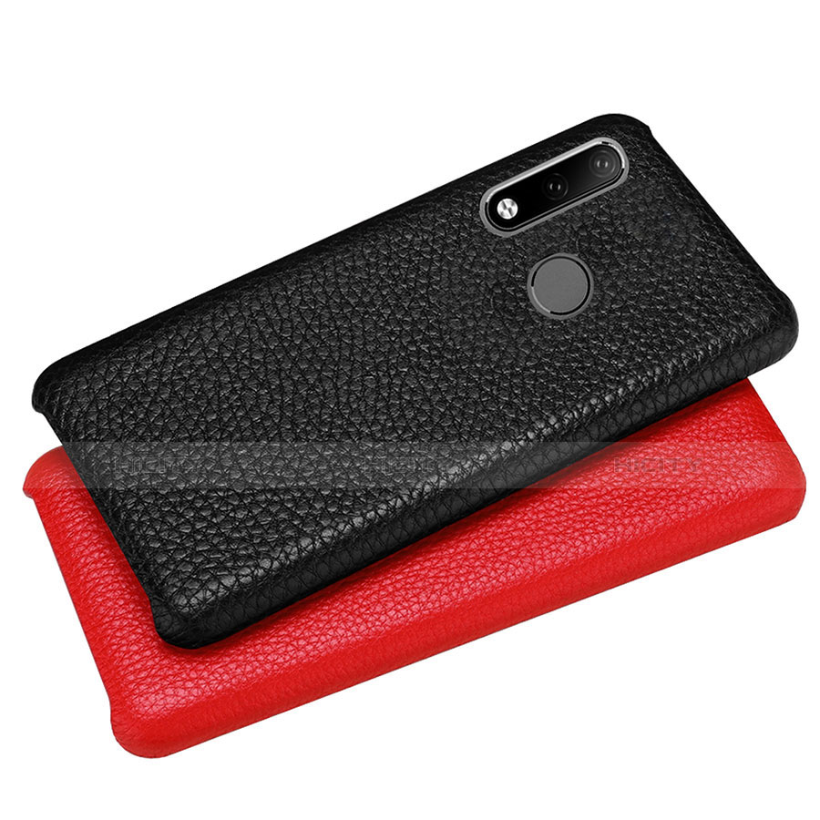 Funda Lujo Cuero Carcasa P01 para Huawei P30 Lite