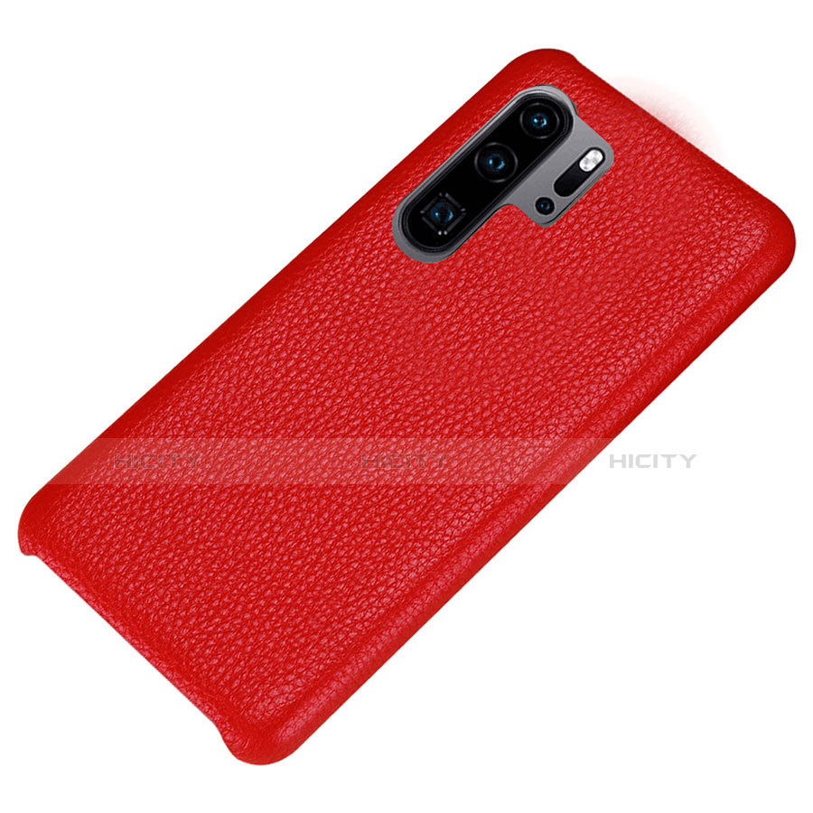 Funda Lujo Cuero Carcasa P01 para Huawei P30 Pro