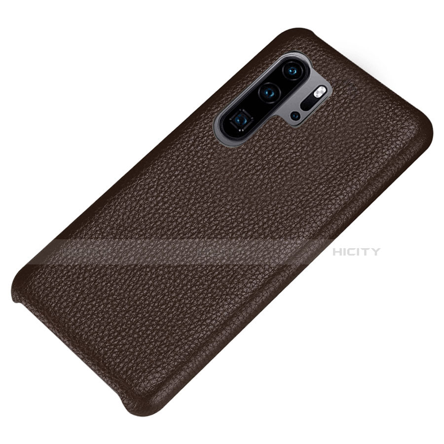 Funda Lujo Cuero Carcasa P01 para Huawei P30 Pro