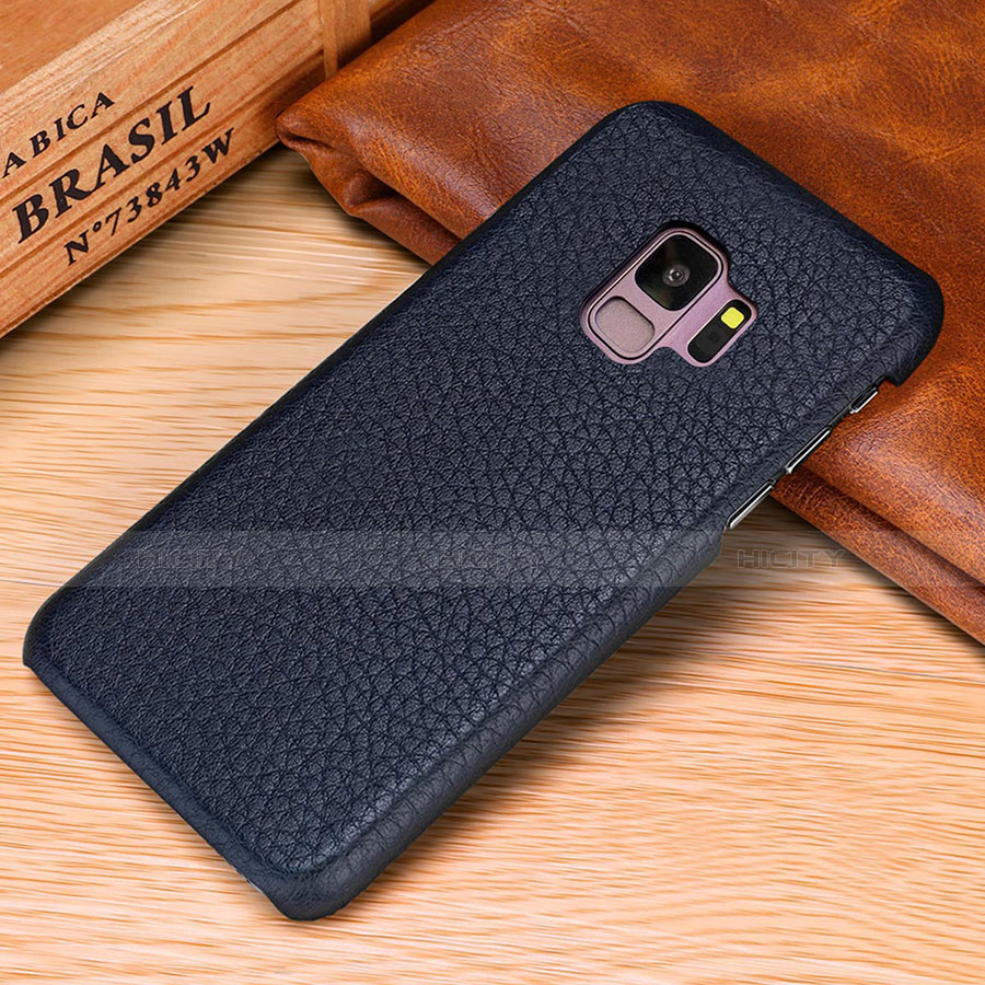 Funda Lujo Cuero Carcasa P01 para Samsung Galaxy S9