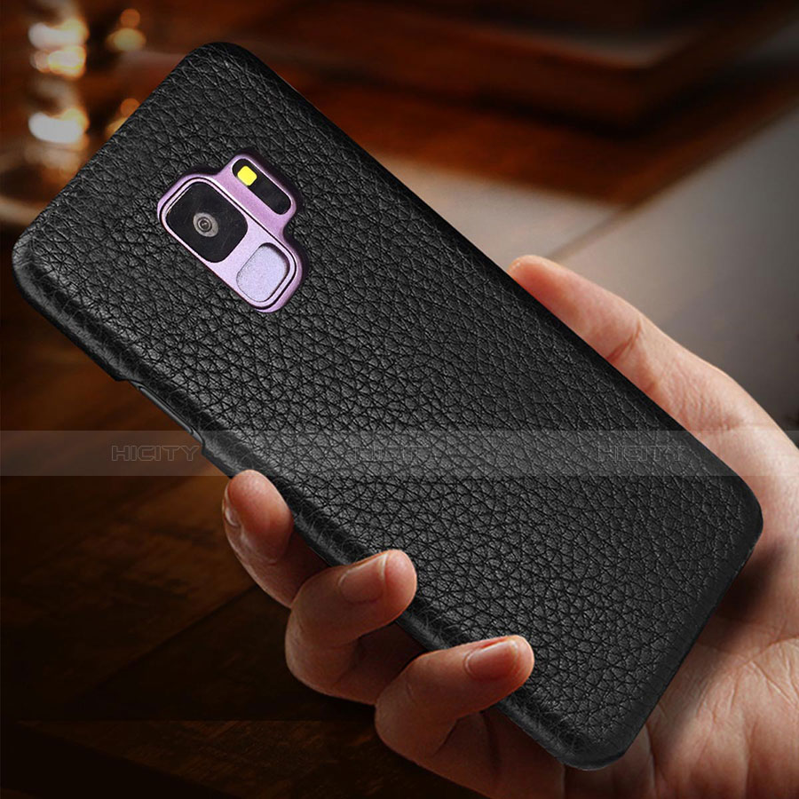 Funda Lujo Cuero Carcasa P01 para Samsung Galaxy S9