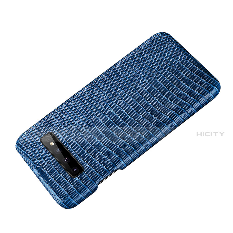 Funda Lujo Cuero Carcasa P02 para Samsung Galaxy S10 Plus