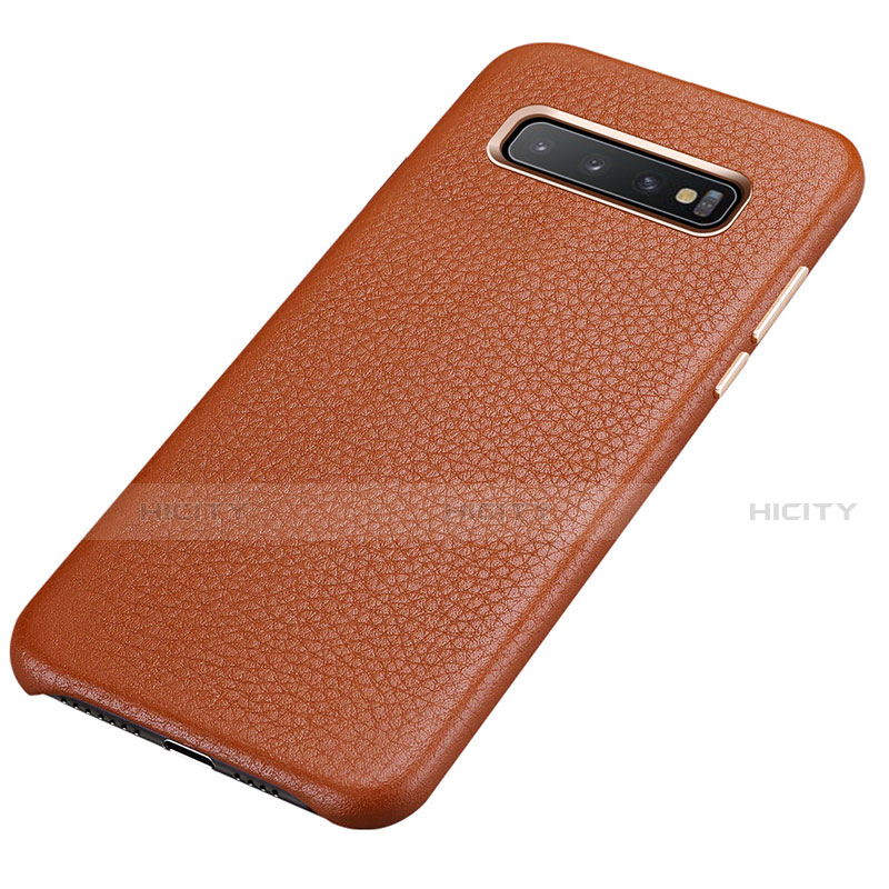 Funda Lujo Cuero Carcasa P03 para Samsung Galaxy S10 Plus