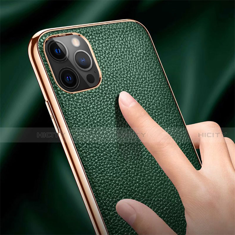 Funda Lujo Cuero Carcasa para Apple iPhone 12 Pro Max