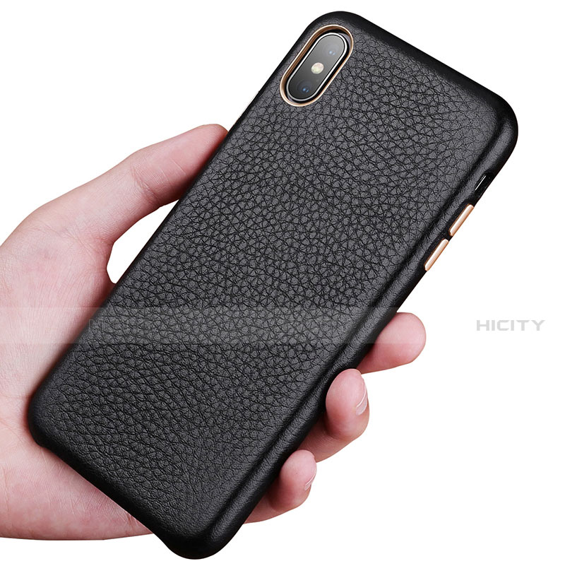 Funda Lujo Cuero Carcasa para Apple iPhone XR