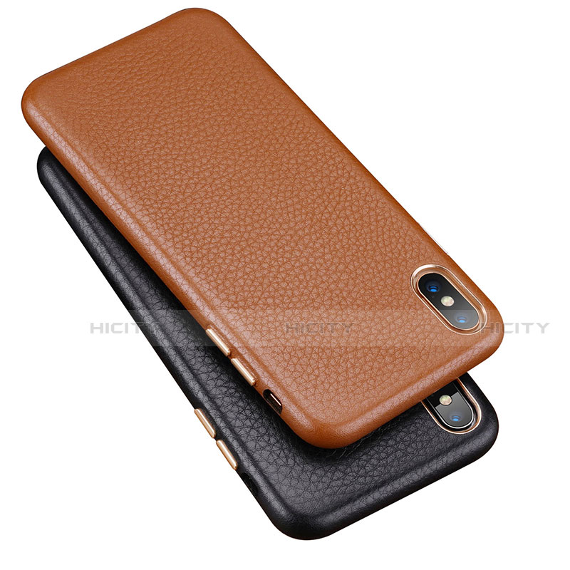 Funda Lujo Cuero Carcasa para Apple iPhone XR