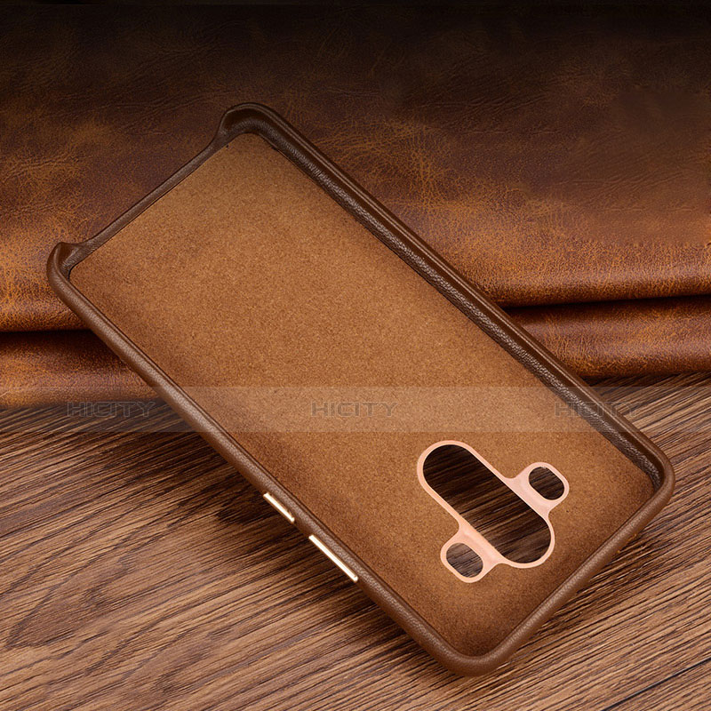 Funda Lujo Cuero Carcasa para Huawei Mate 10 Pro Marron