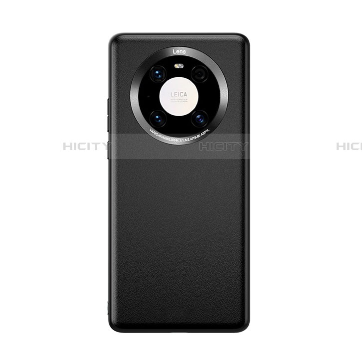 Funda Lujo Cuero Carcasa para Huawei Mate 40E Pro 5G Negro