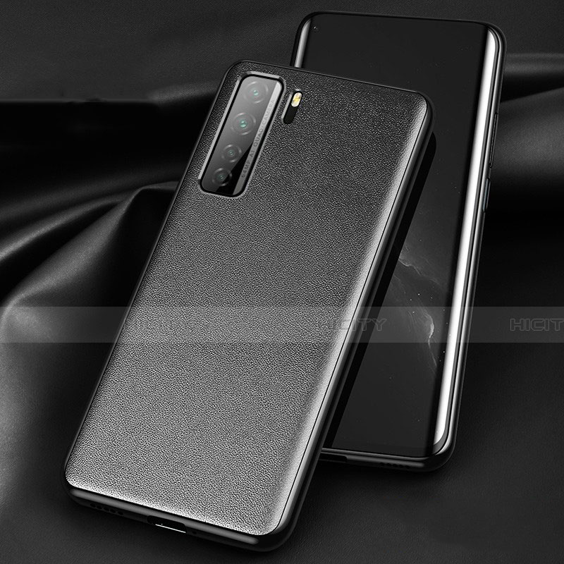 Funda Lujo Cuero Carcasa para Huawei Nova 7 SE 5G