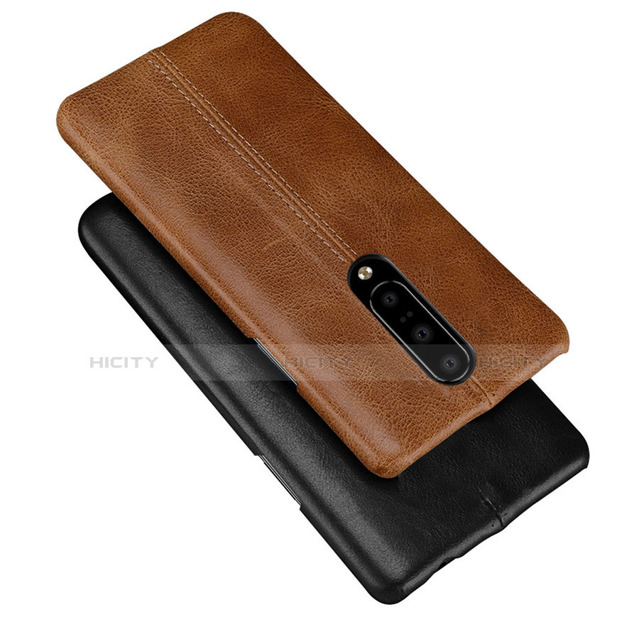 Funda Lujo Cuero Carcasa para OnePlus 7 Pro