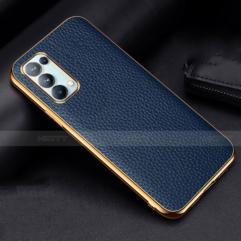 Funda Lujo Cuero Carcasa para Oppo Find X3 Lite 5G