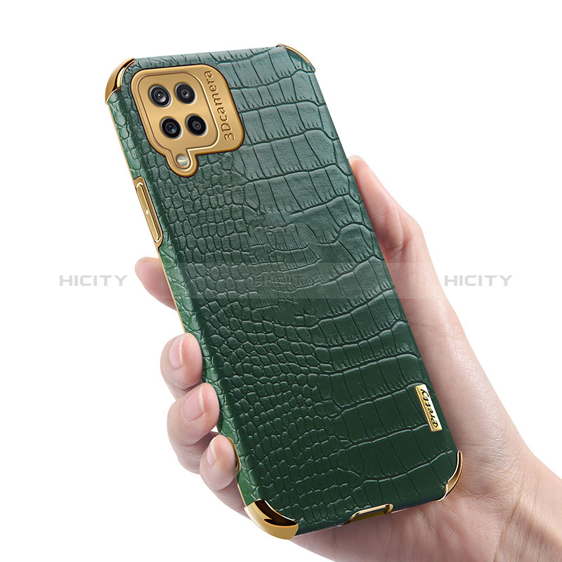 Funda Lujo Cuero Carcasa para Samsung Galaxy A12