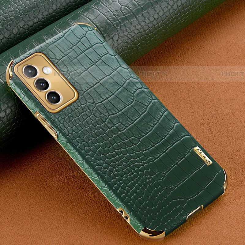 Funda Lujo Cuero Carcasa para Samsung Galaxy A82 5G Verde