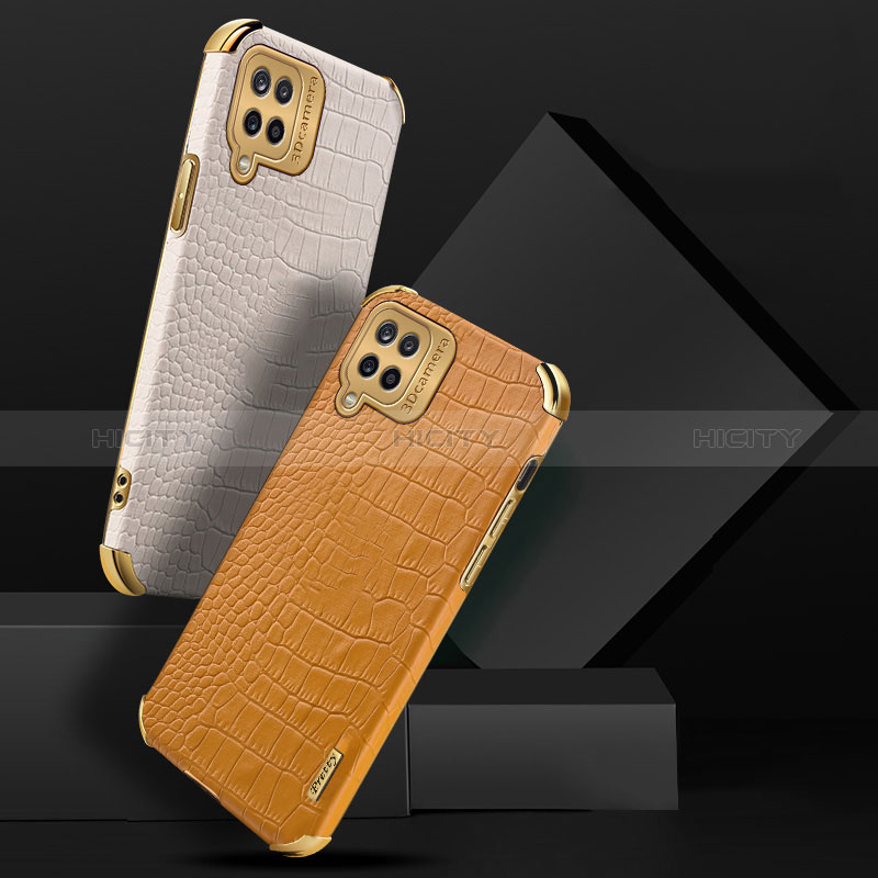 Funda Lujo Cuero Carcasa para Samsung Galaxy F12