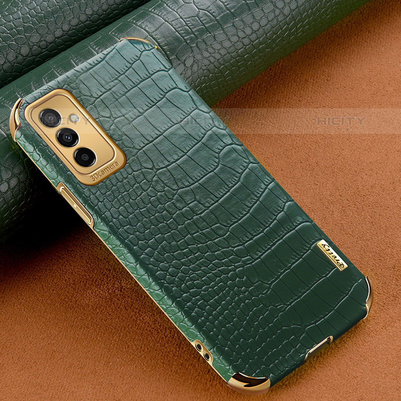 Funda Lujo Cuero Carcasa para Samsung Galaxy M23 5G Verde