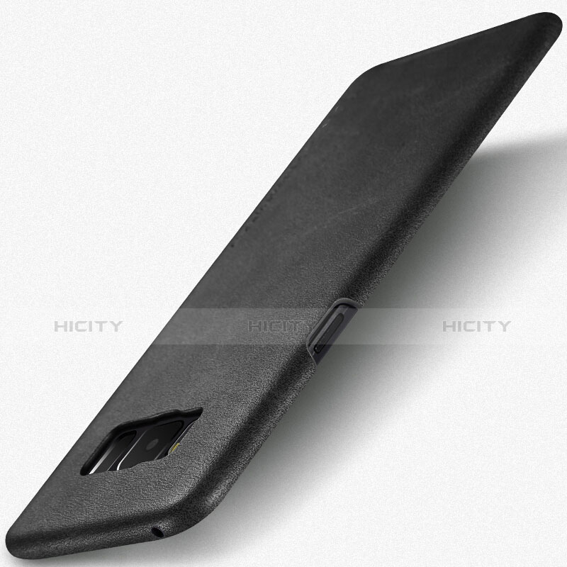 Funda Lujo Cuero Carcasa para Samsung Galaxy S8 Negro