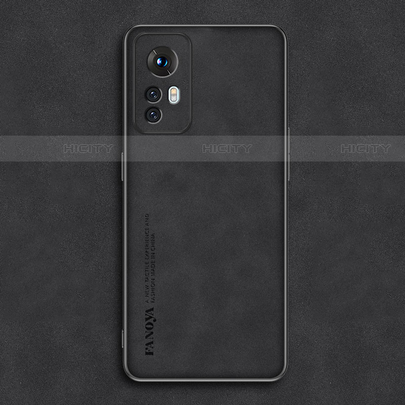 Funda Lujo Cuero Carcasa para Xiaomi Mi 12 5G Negro