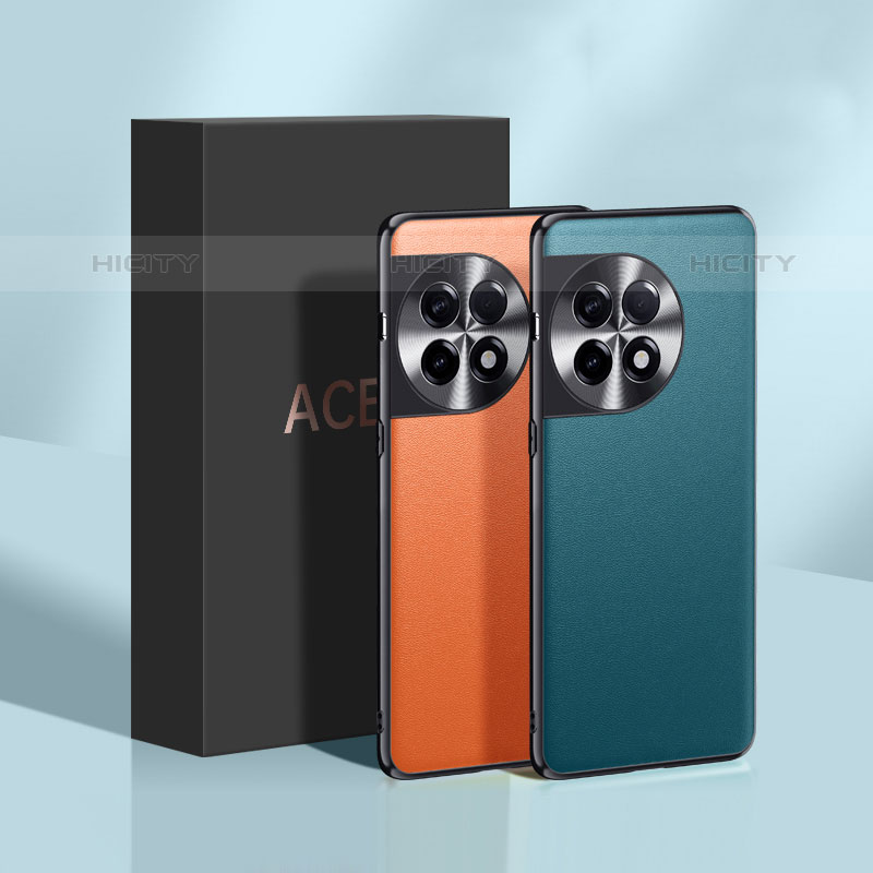 Funda Lujo Cuero Carcasa QK1 para OnePlus Ace 2 Pro 5G