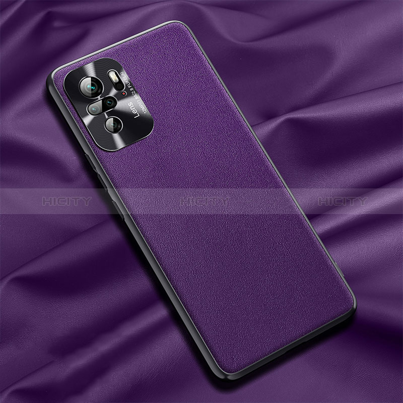 Funda Lujo Cuero Carcasa QK1 para Xiaomi Poco M5S