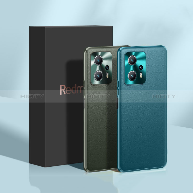 Funda Lujo Cuero Carcasa QK1 para Xiaomi Redmi Note 11T Pro+ Plus 5G