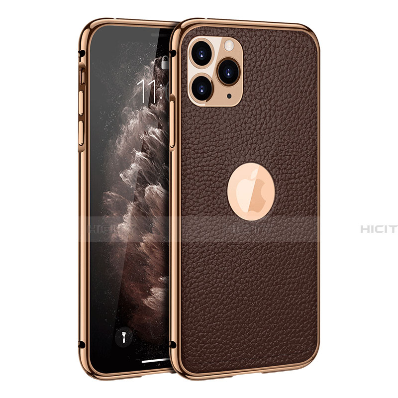 Funda Lujo Cuero Carcasa R01 para Apple iPhone 11 Pro Max