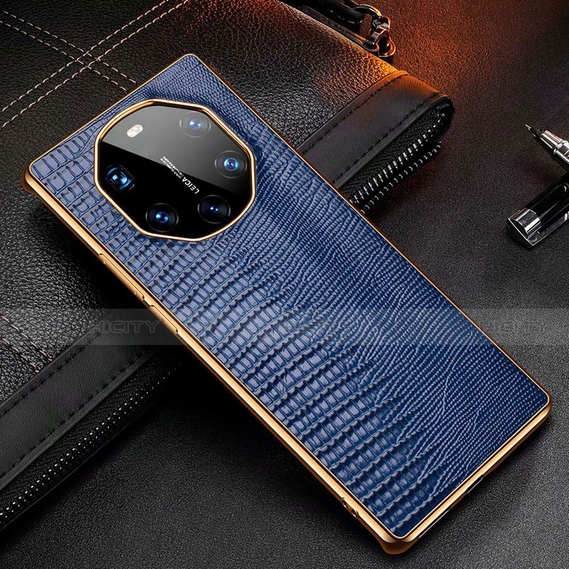 Funda Lujo Cuero Carcasa R01 para Huawei Mate 40 RS