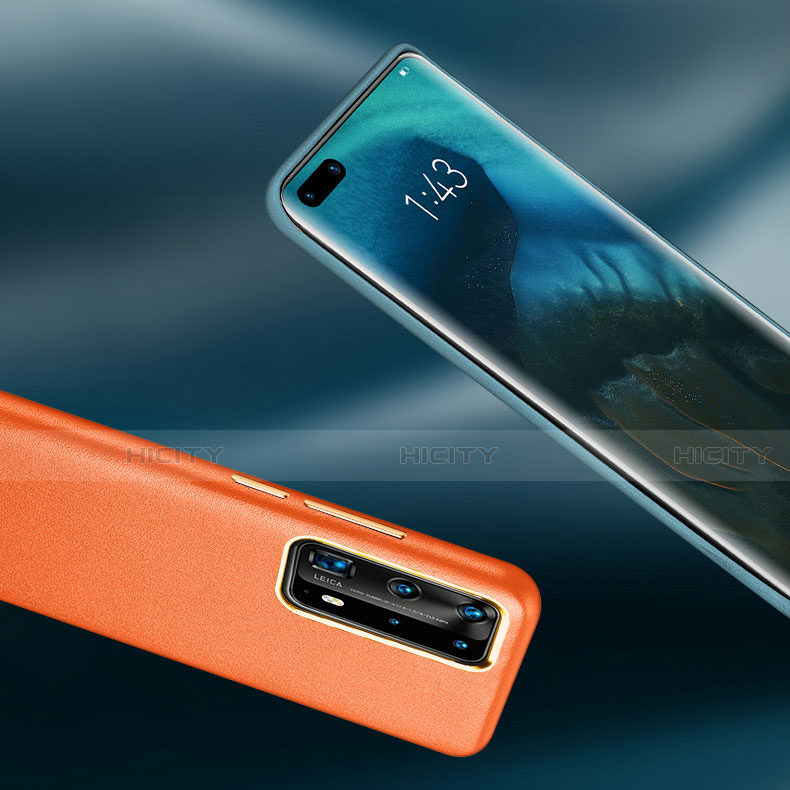 Funda Lujo Cuero Carcasa R01 para Huawei P40 Pro+ Plus