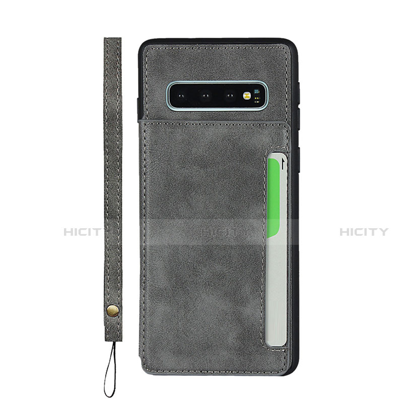 Funda Lujo Cuero Carcasa R01 para Samsung Galaxy S10 5G