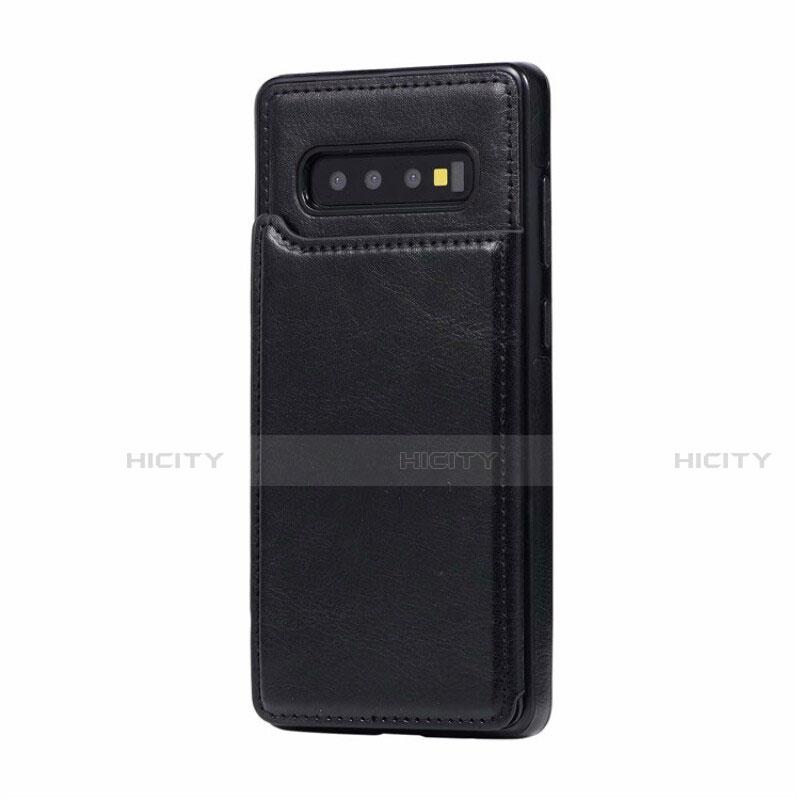 Funda Lujo Cuero Carcasa R01 para Samsung Galaxy S10 Plus