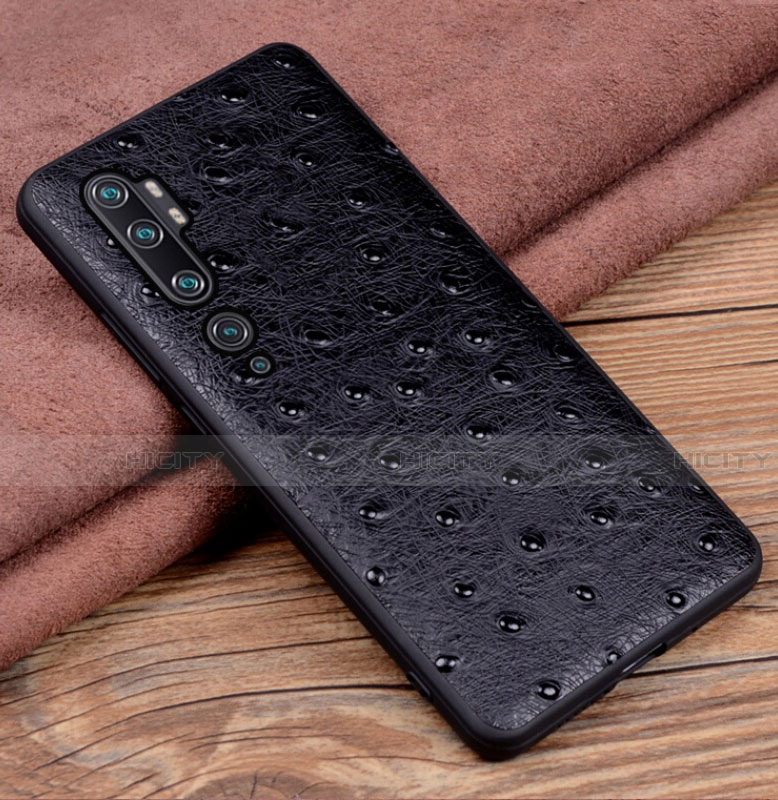 Funda Lujo Cuero Carcasa R01 para Xiaomi Mi Note 10