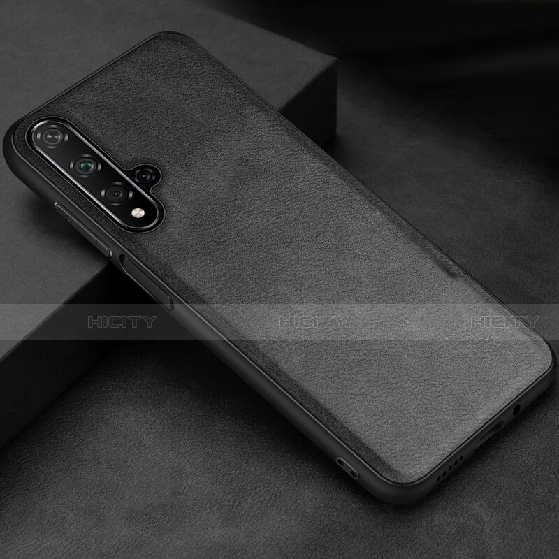 Funda Lujo Cuero Carcasa R02 para Huawei Honor 20