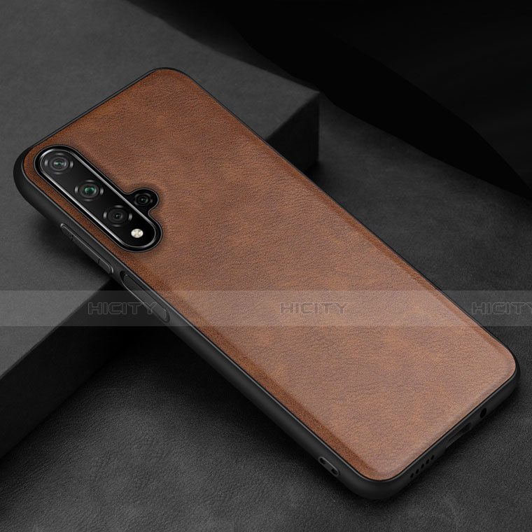 Funda Lujo Cuero Carcasa R02 para Huawei Honor 20