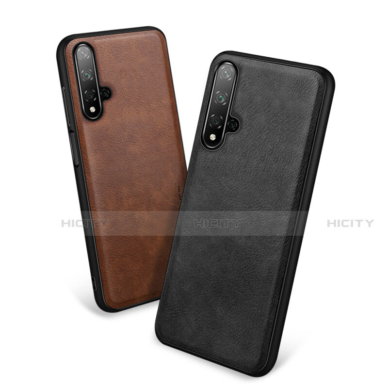 Funda Lujo Cuero Carcasa R02 para Huawei Honor 20