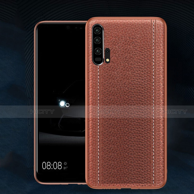 Funda Lujo Cuero Carcasa R02 para Huawei Honor 20 Pro