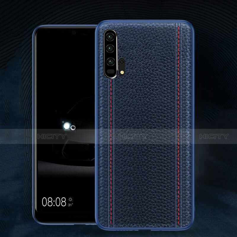 Funda Lujo Cuero Carcasa R02 para Huawei Honor 20 Pro