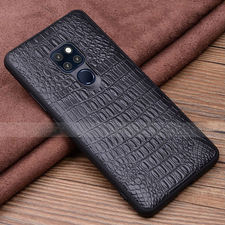 Funda Lujo Cuero Carcasa R02 para Huawei Mate 20