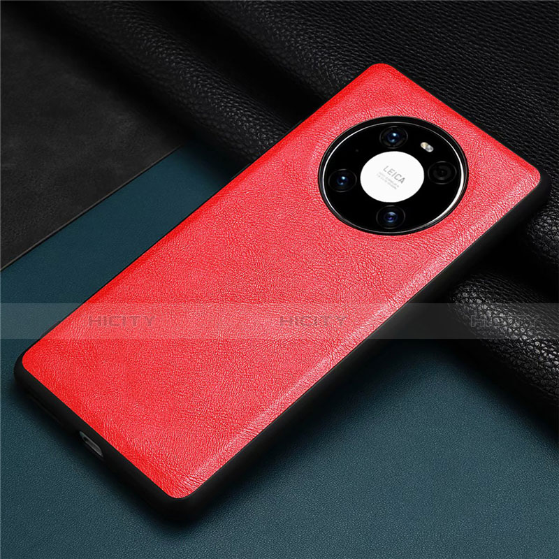 Funda Lujo Cuero Carcasa R02 para Huawei Mate 40 Pro