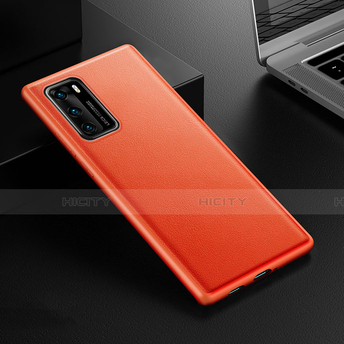 Funda Lujo Cuero Carcasa R02 para Huawei P40