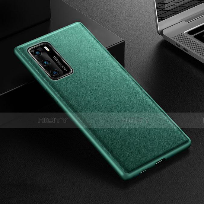 Funda Lujo Cuero Carcasa R02 para Huawei P40