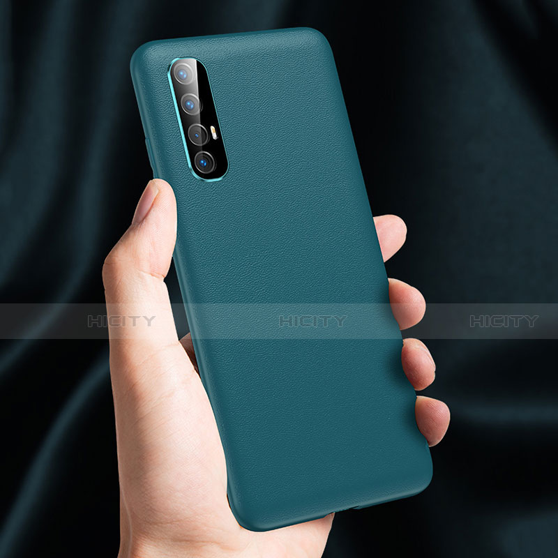 Funda Lujo Cuero Carcasa R02 para Oppo Find X2 Neo