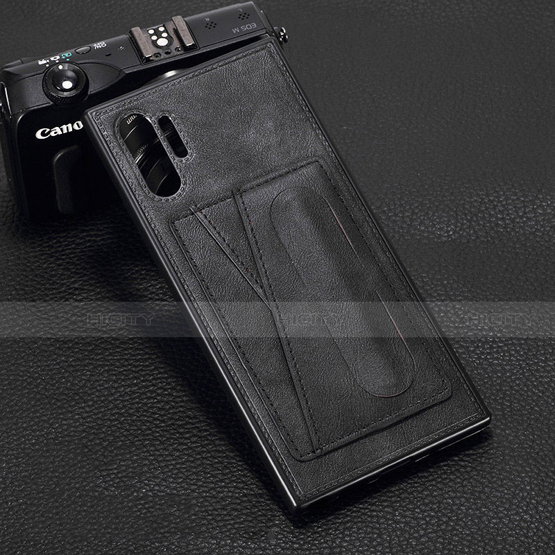 Funda Lujo Cuero Carcasa R02 para Samsung Galaxy Note 10 Plus 5G