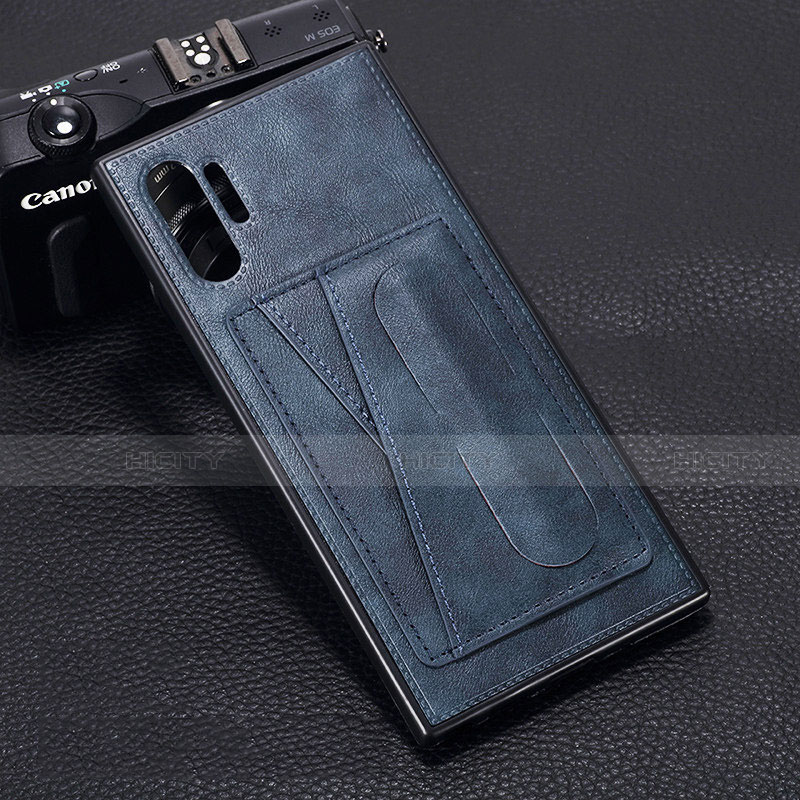 Funda Lujo Cuero Carcasa R02 para Samsung Galaxy Note 10 Plus 5G