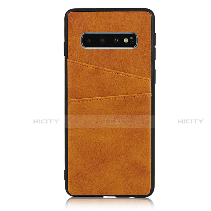 Funda Lujo Cuero Carcasa R02 para Samsung Galaxy S10 5G